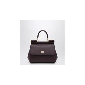 DOLCEGABBANA Large wine colored Sicily Hand Bag BB6002B1001XLDOLCE-8M073