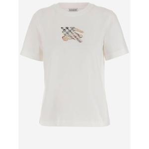 BURBERRY Burberry T-shirts and Polos White 8116161CHALK