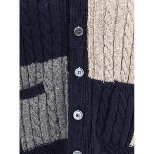 THOM BROWNE Intarsia Cardigan MKC605AY1032978