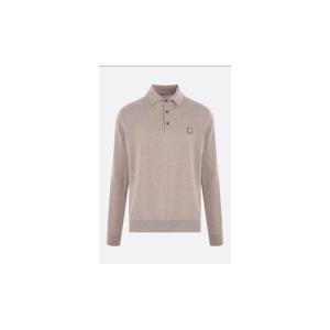 MAISON KITSUNE Bold Fox Head patch wool polo sweater MM00211KT10360134