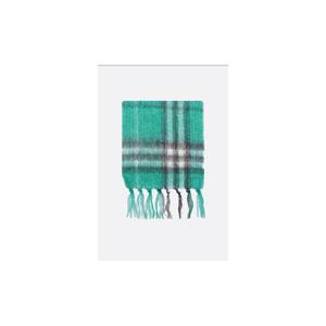 BURBERRY Check mohair wool scarf 8112968C3082