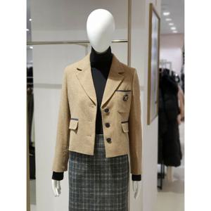 [에꼴드파리]MARIO(미센스)울 싱글 숏 재킷 103CMB4YJKM103C