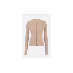 FENDI 골지 스트레치 니트 핏 카디건 FZC963ANJBF1KE0