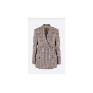 BRUNELLO CUCINELLI double breasted jacket in check flannel MG5237050C001