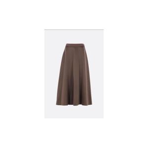 BRUNELLO CUCINELLI satin cady midi skirt M0H38G3679C4228