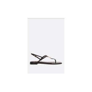 FENDI Fendi FFold thong sandals in ayers leather 8Y8713AUEEF1SIZ