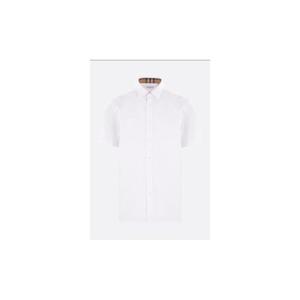 BURBERRY Sherfield short-sleeve shirt in stretch poplin 8079594A1464