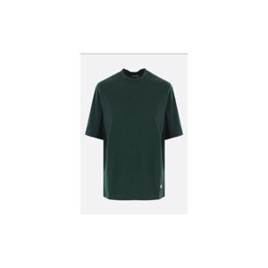 BURBERRY cotton t-shirt with logo patch 8079884B8636