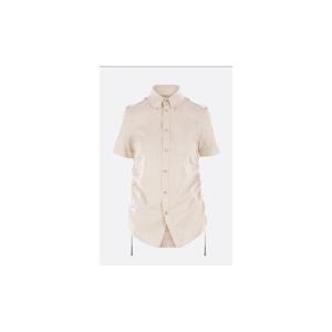 BURBERRY short-sleeve shirt in striped silk 8108159C2713