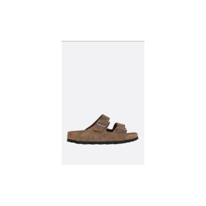 BIRKENSTOCK Arizona BS flat sandals in suede  Narrow Fit 1030865DARKTEA