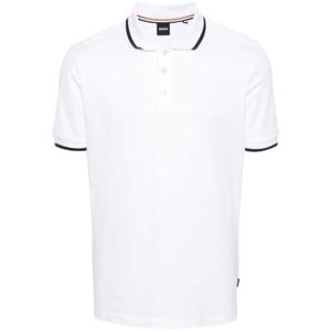 보스 폴로 티셔츠 50494697 101 WHITE