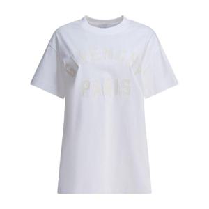 GIVENCHY T shirt with GIVENCHY Paris logo BW70FM3YRS100