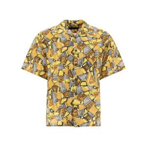 PRADA Short sleeved cotton shirt UCS41416YBF0010 S UMO