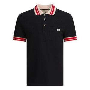 VALENTINO Cotton short sleeved polo shirt 7V3MH01KB190NO