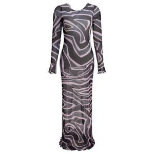 PUCCI Tulle  long dress 5UJI355U749047