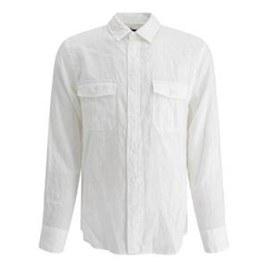 VINCE Linen  Utility  Shirt M08341585137OWT