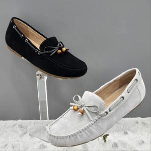 [탠디]리본 비즈 캐주얼 로퍼 X2HS52DS19 LGRAY BLACK 1DC JJ