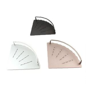 코너선반 플라워 브론즈 240mm x 240mm AL욕실선반