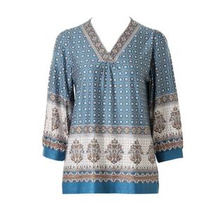 (비너스) 보더나염 7부소매 사계절 부드러운 여성 상의-VEV3982W