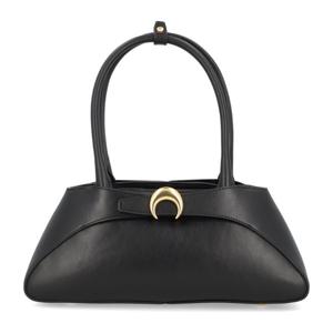 마린세르 오로라 크레센트 가죽 토트백 WSB004A RLEA0038BK99