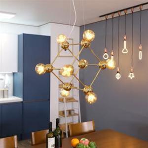 비츠온 팬던트 8등 6712-8D 골드 조명 인테리어조명 포인트등 팬던트등 주방등