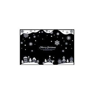 크리스마스 유리창 스티커 눈내리는 화이트빌리지 대 크리스마스가랜드 크리스마스홈파티 성탄장식 포인트스티커 크리스마스시트지