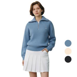 페라어스 여성 겨울 항아리핏 반집업 골프 니트 ATW54R5578