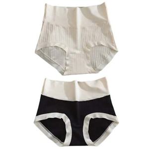 여자 노라인 스타일 하이웨스트 밴딩 팬티 고품질 속