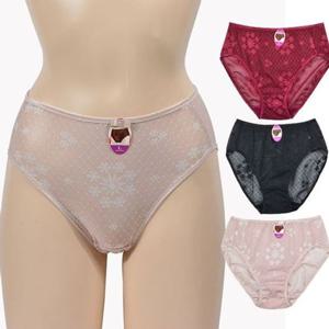 (창민)올망사 플라워 패턴 고급 맥시 팬티 GWM