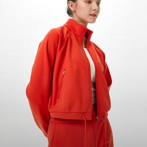 [뮬라웨어]숏 집업 AWWDKK129_KG