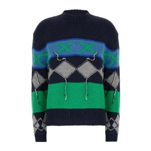 25FW ICEBERG 멀티 컬러 울 blend 스웨터 A02270746689