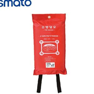 스마토 소방담요 1mx1m 소방포 소방덮개 방염포