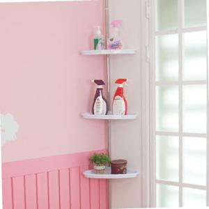 동영나이스 리빙나이스 백색 코너선반 3단