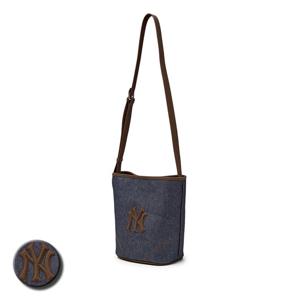 MLB 데님 배색 버킷백 (3ABMMV75N)