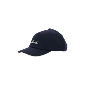 MONCLER Blue Baseball Cap with Logo Lettering on the Front in Cotton Man 3B000070U618776