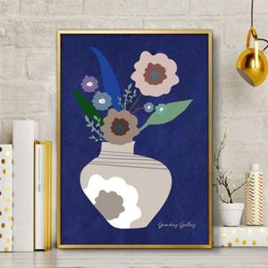 북유럽그림액자 꽃병 화병 꽃 인테리어 A3 VASE6 북유럽그림 북유럽인테리어 꽃그림 꽃병그림액자