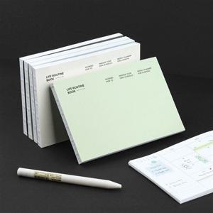 스케줄러 라이프 루틴 북 플래너 6개월