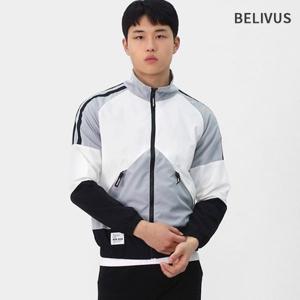 빌리버스 남자 남성 스포티 어반 하이넥 라인 배색 집업 트레이닝 바람막이 BDK003
