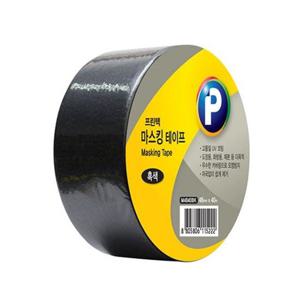 종이테이프 마스킹 테이프 흑색 48x40m M4840BK