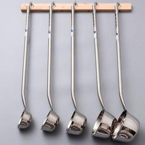 이딜리 국자 통샥구 스텐 대형 긴국자 소소 200ml