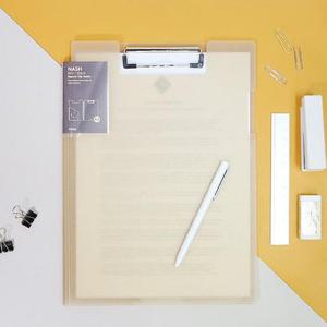 사무실 학원 대학교 A4 커버형 클립파일판 레포트