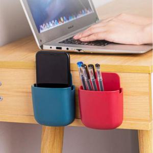 부착형 리모컨거치대 리모컨정리함 멀티수납