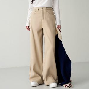 [피핀] 710990 본딩 기모 스냅버튼 팬츠