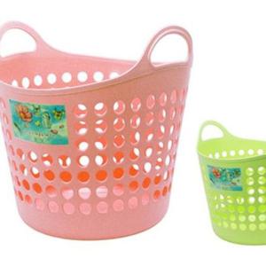 빨래 바구니 빨래통 정리 보관함 분리수거함 2색