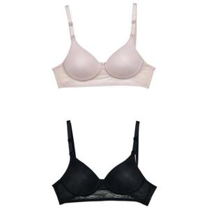 도톰한몰드 노와이어 엄마 여름 B컵 브라