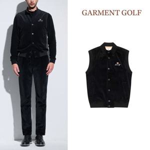 가먼트골프 남성 하이넥 버튼 코듀로이 베스트 GMJVD411