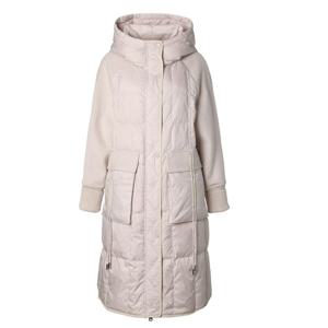 후드덕다운 퀼팅롱패딩점퍼(NWCFDP72)