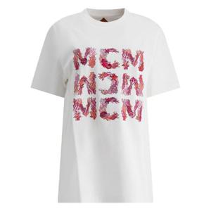 MCM T shirts MHTFSMM16WHITE