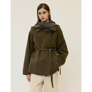 나이스클랍 (N254MWCA44) 하프 더플코트