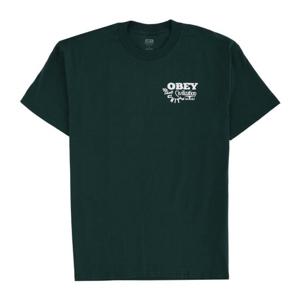 오베이 시빌라이제이션 로고 크루넥 반팔 티셔츠 165264205 RAI